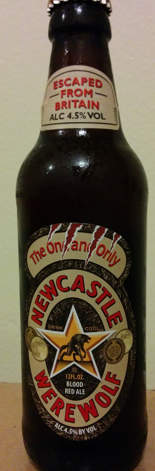 Illustration for article titled Celebrate Halloween with some Newcastle Werewolf Blood Red Ale